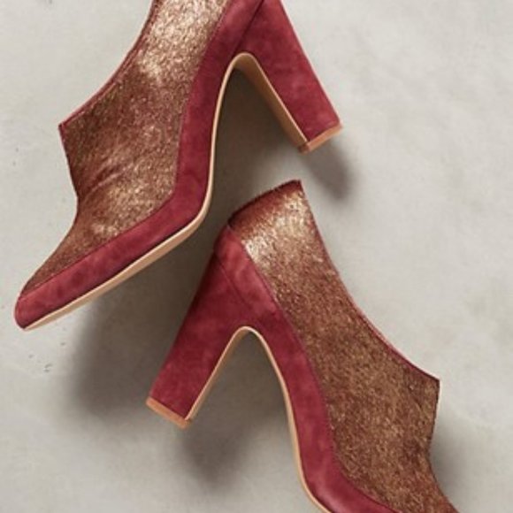 Miss Albright (Anthr) Baroque Galactic Booties 8.5 - Picture 1 of 12